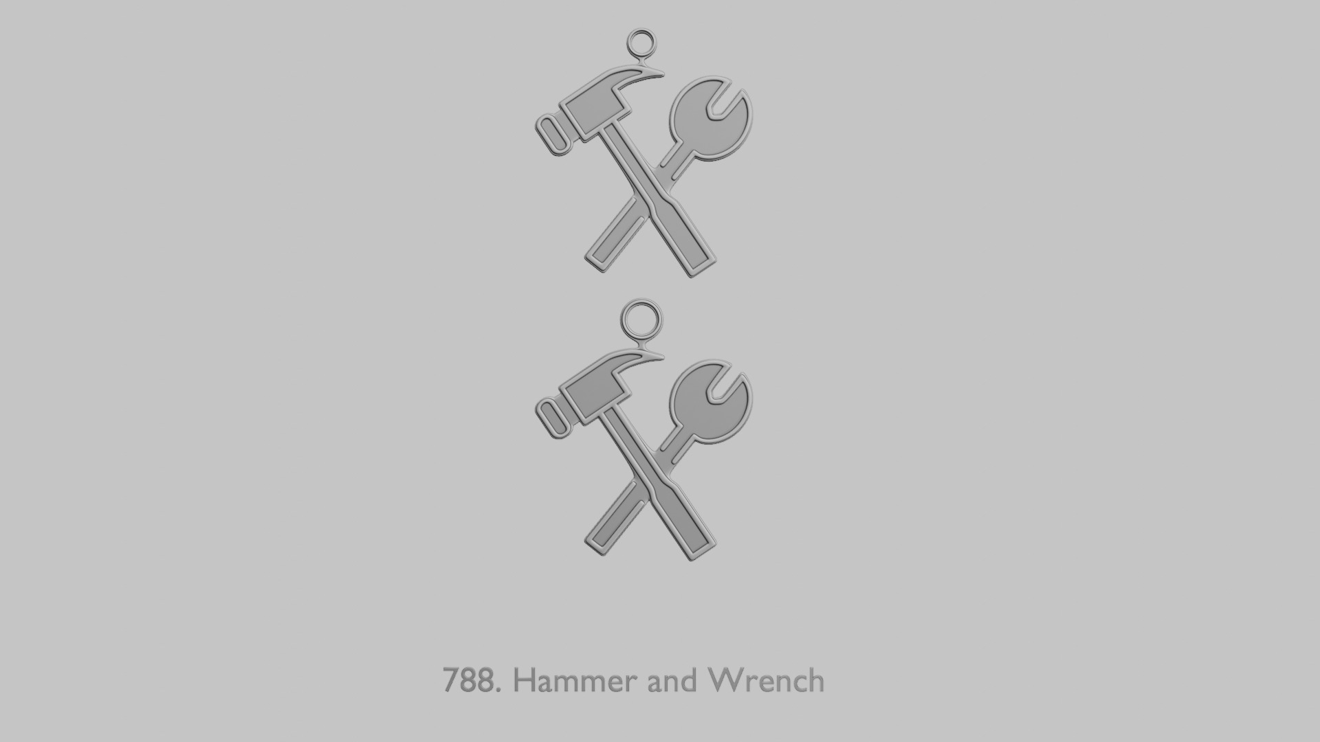 Tools Full PACK Original Blend STL Pendant Collection 3D print model_18