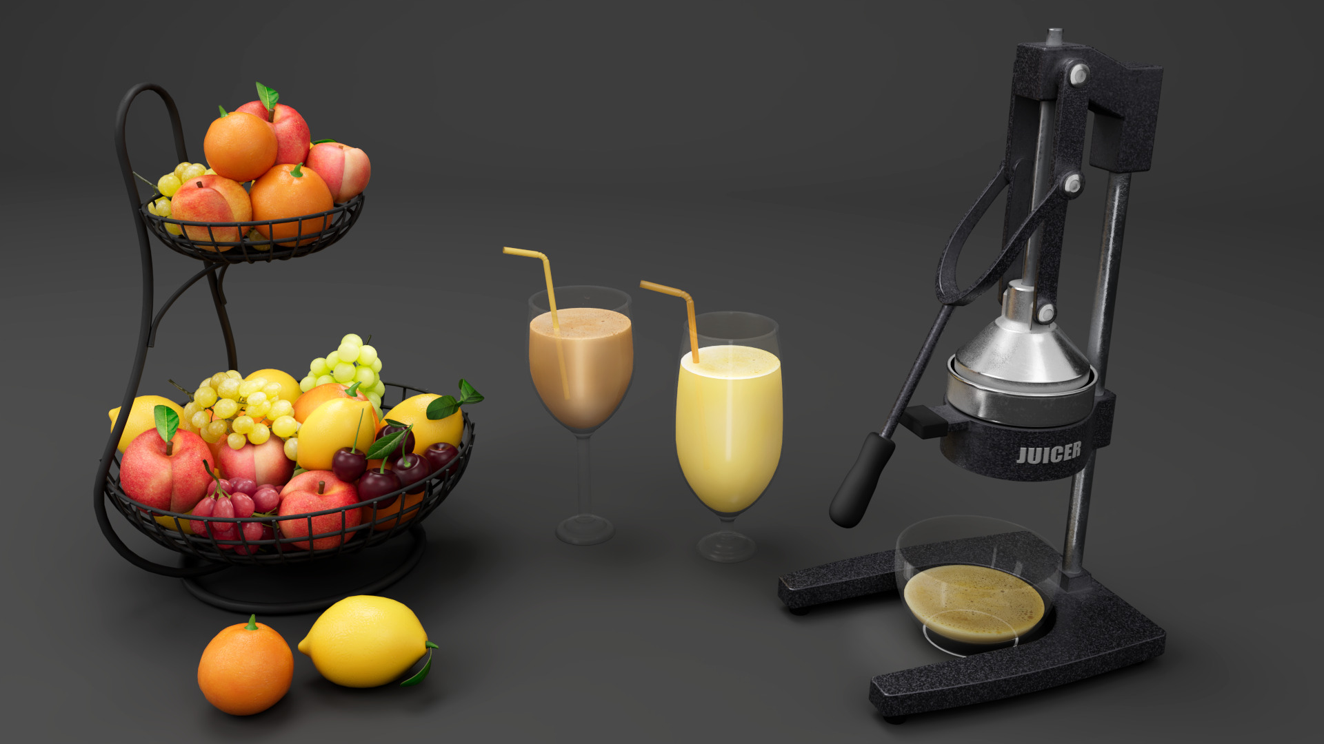 Juicer 3D model_6