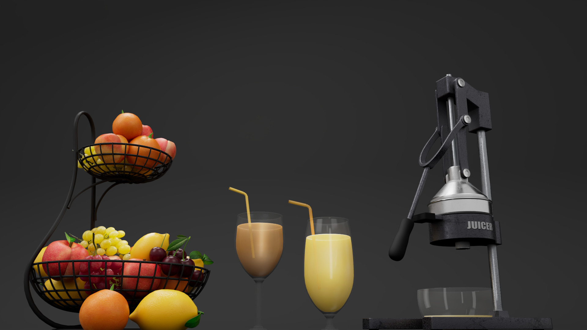 Juicer 3D model_8