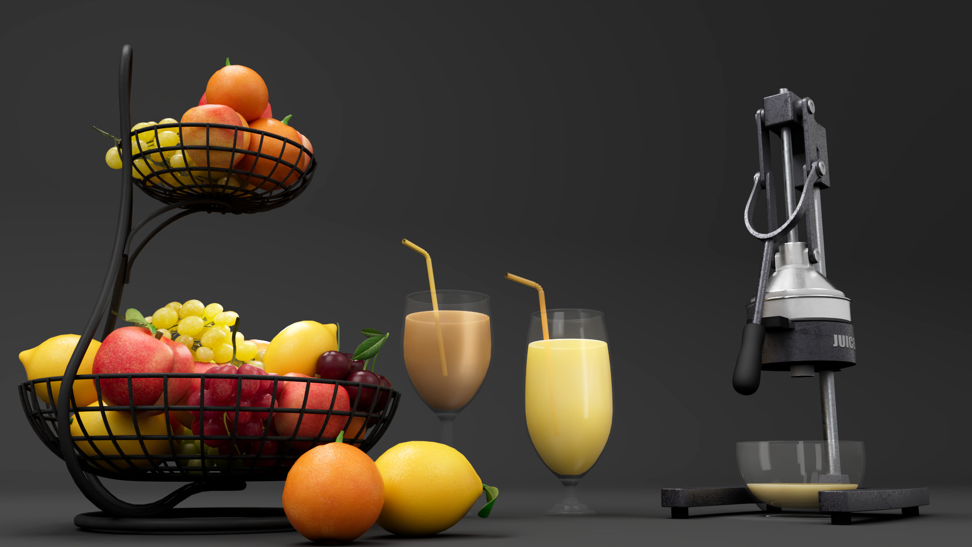 Juicer 3D model_1
