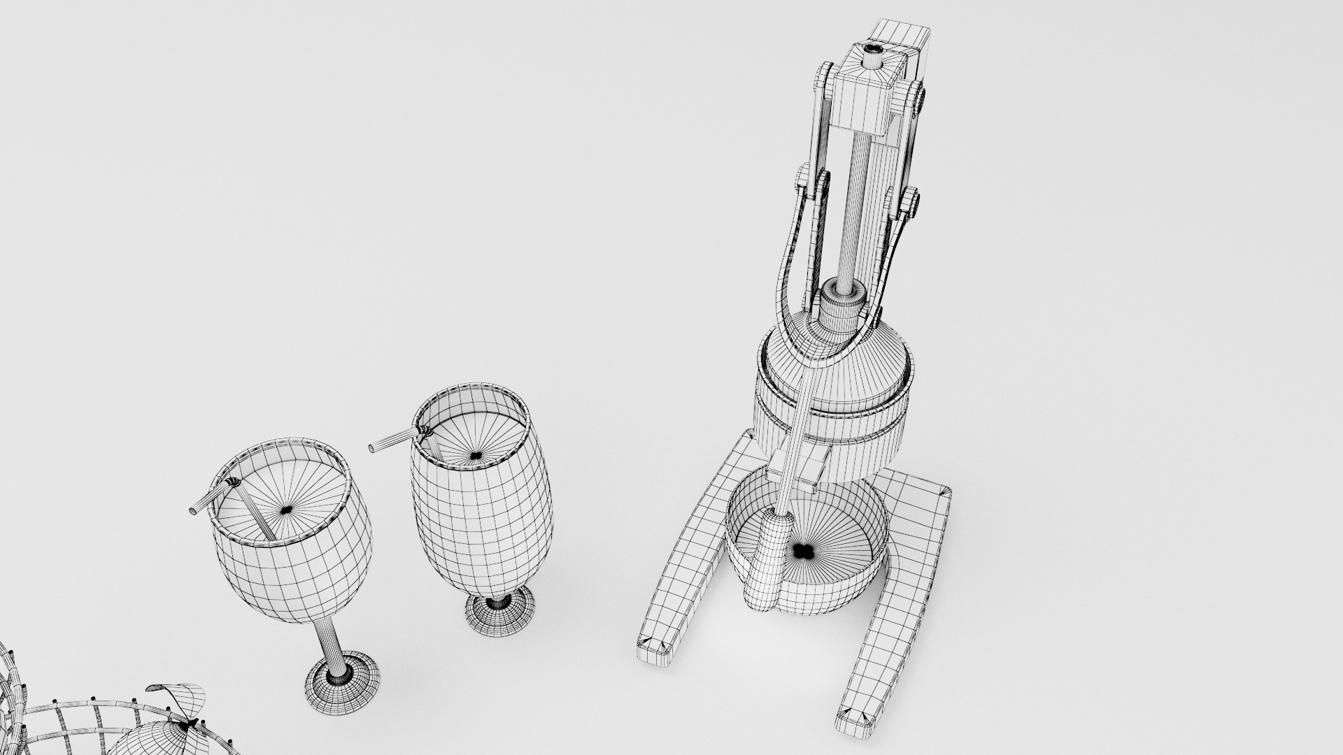 Juicer 3D model_12