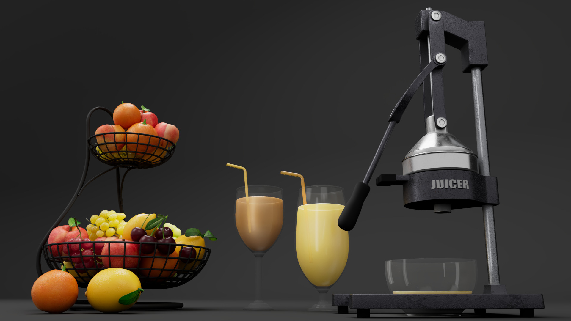 Juicer 3D model_2