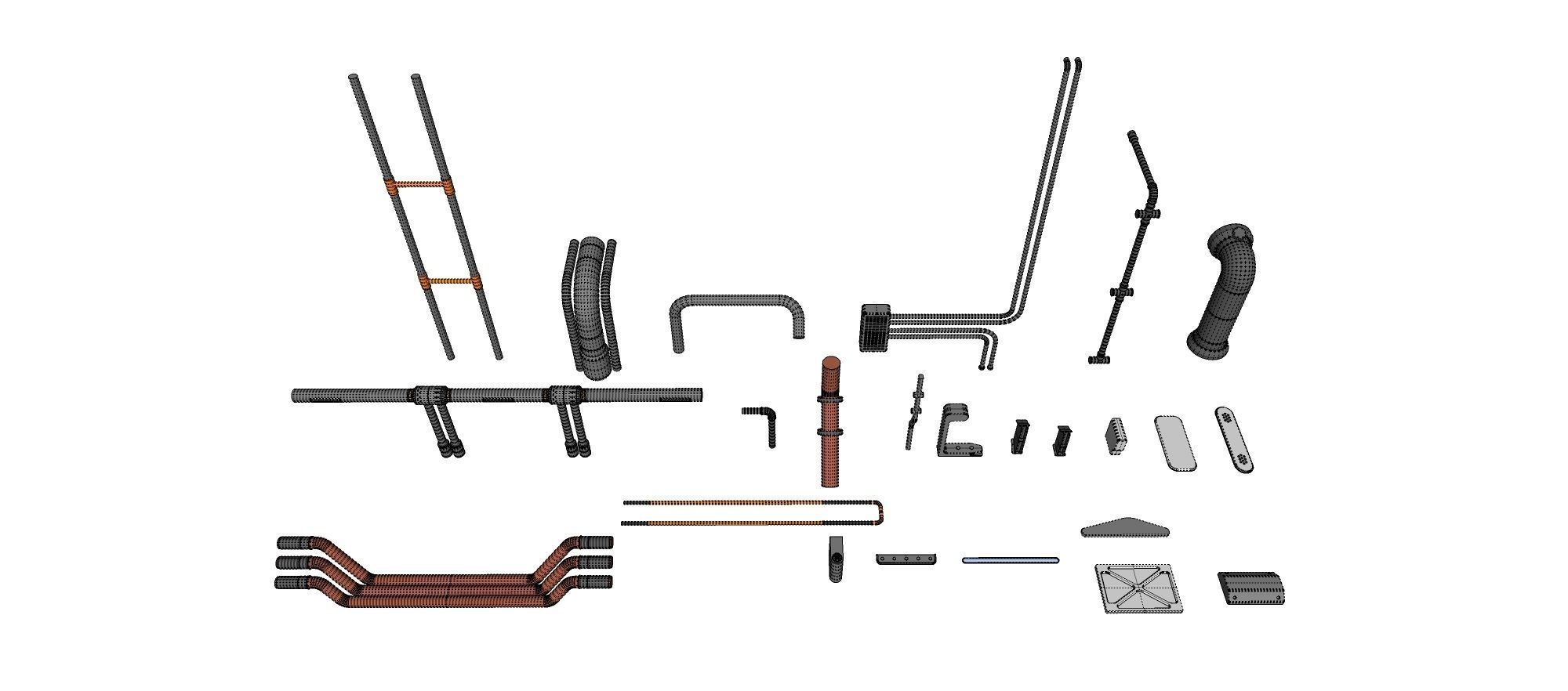 Sci-Fi architecture Elements collection 26 3D model_28