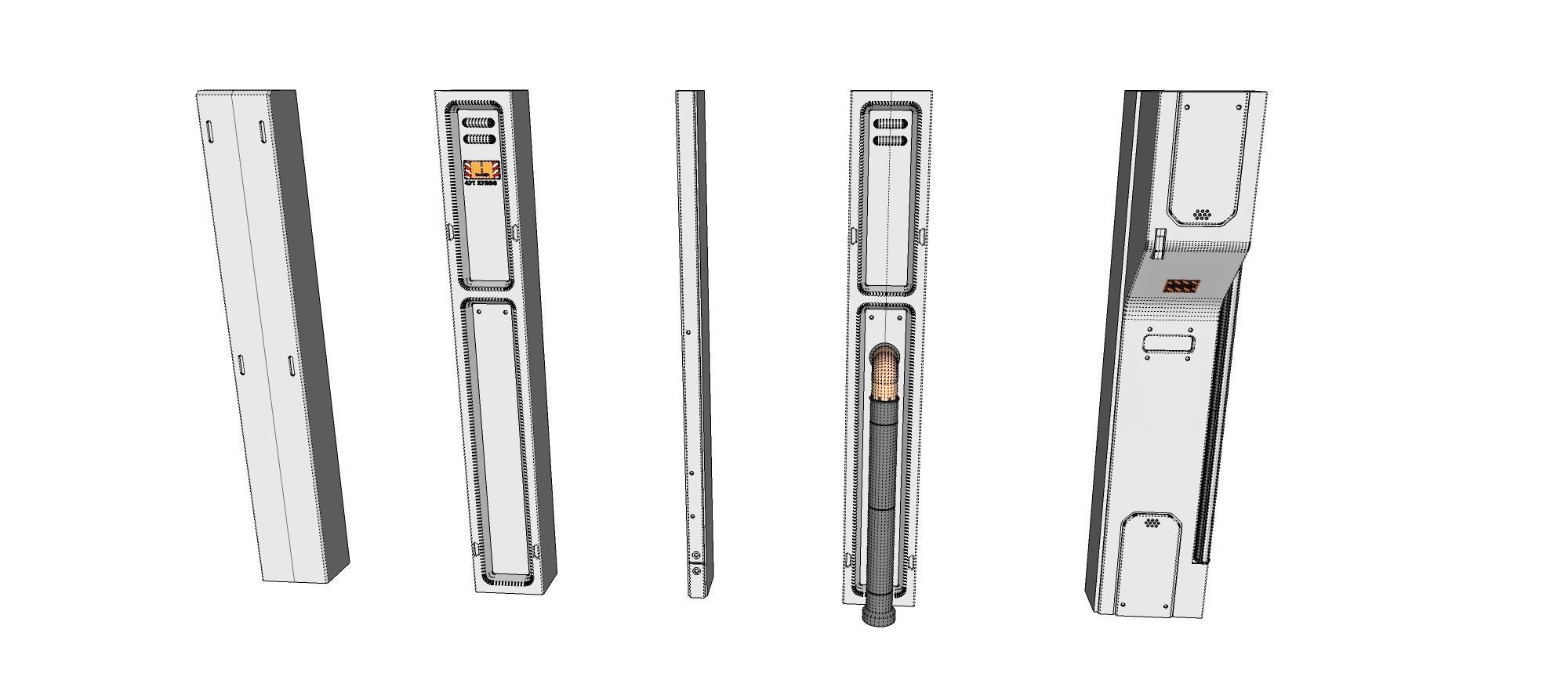 Sci-Fi architecture Elements collection 26 3D model_24