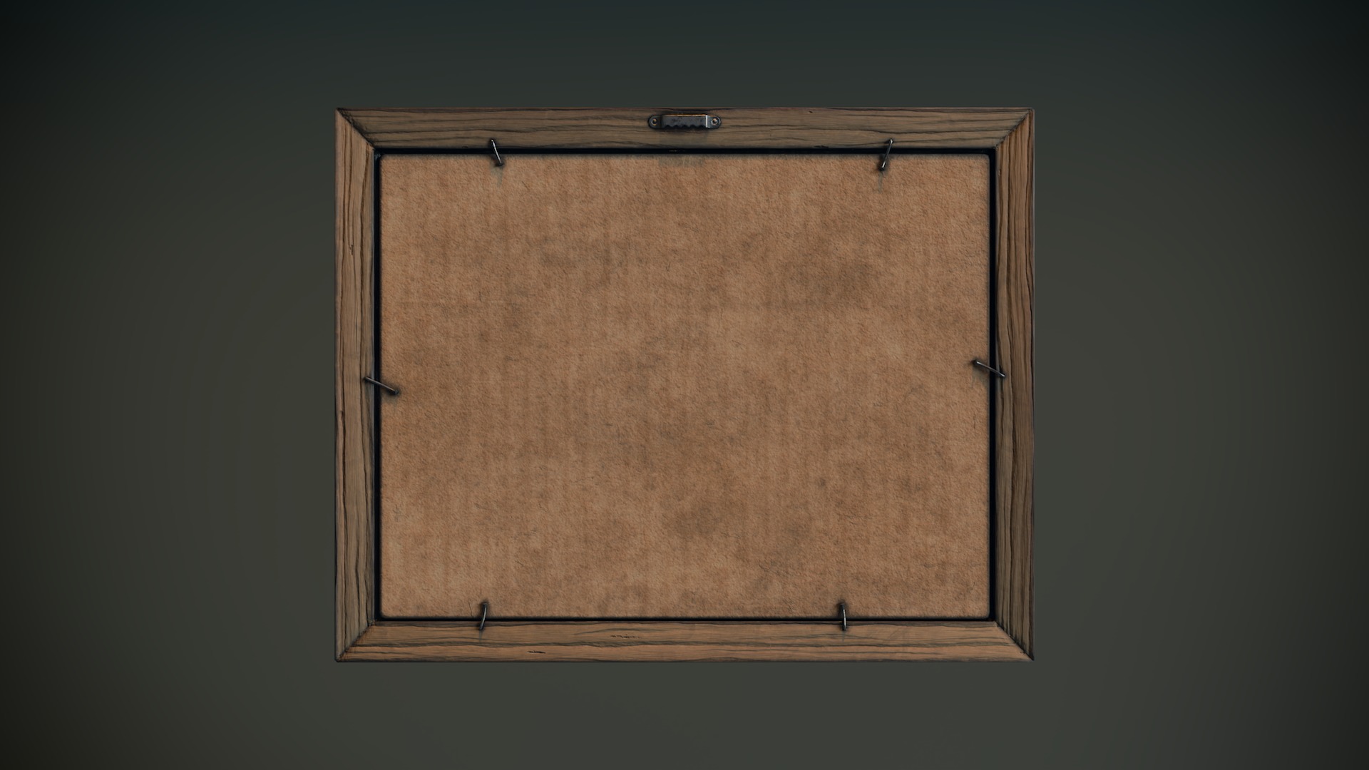 Vintage Framed Painting Set 3D Model Collection_5