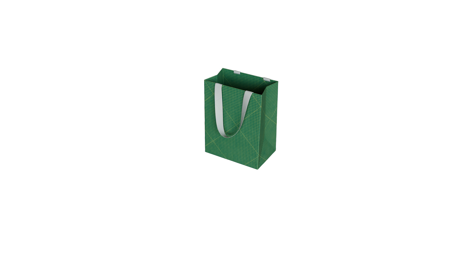 Bag Shopping Handle 3D model_3