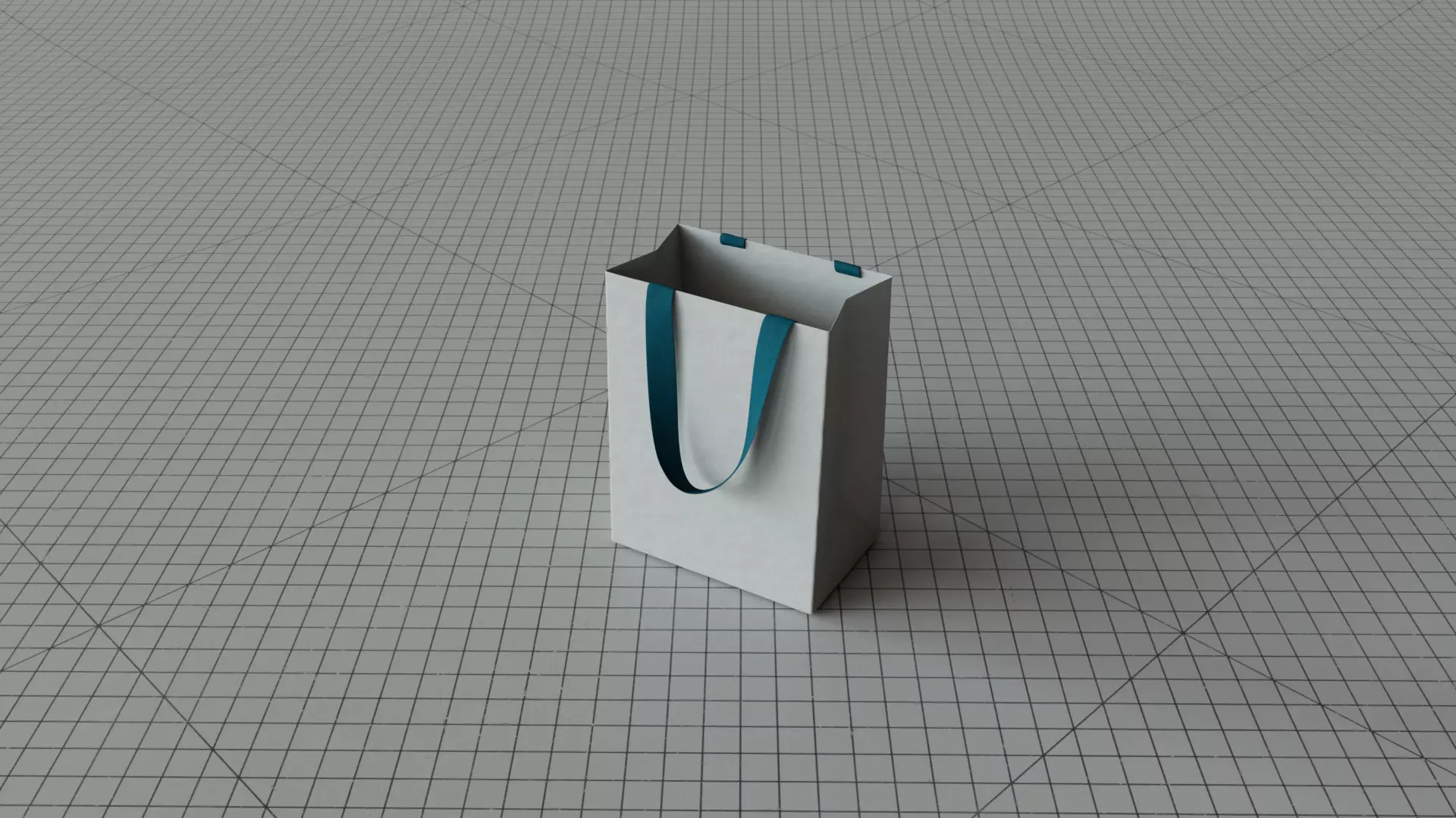 Bag Shopping Handle 3D model_0