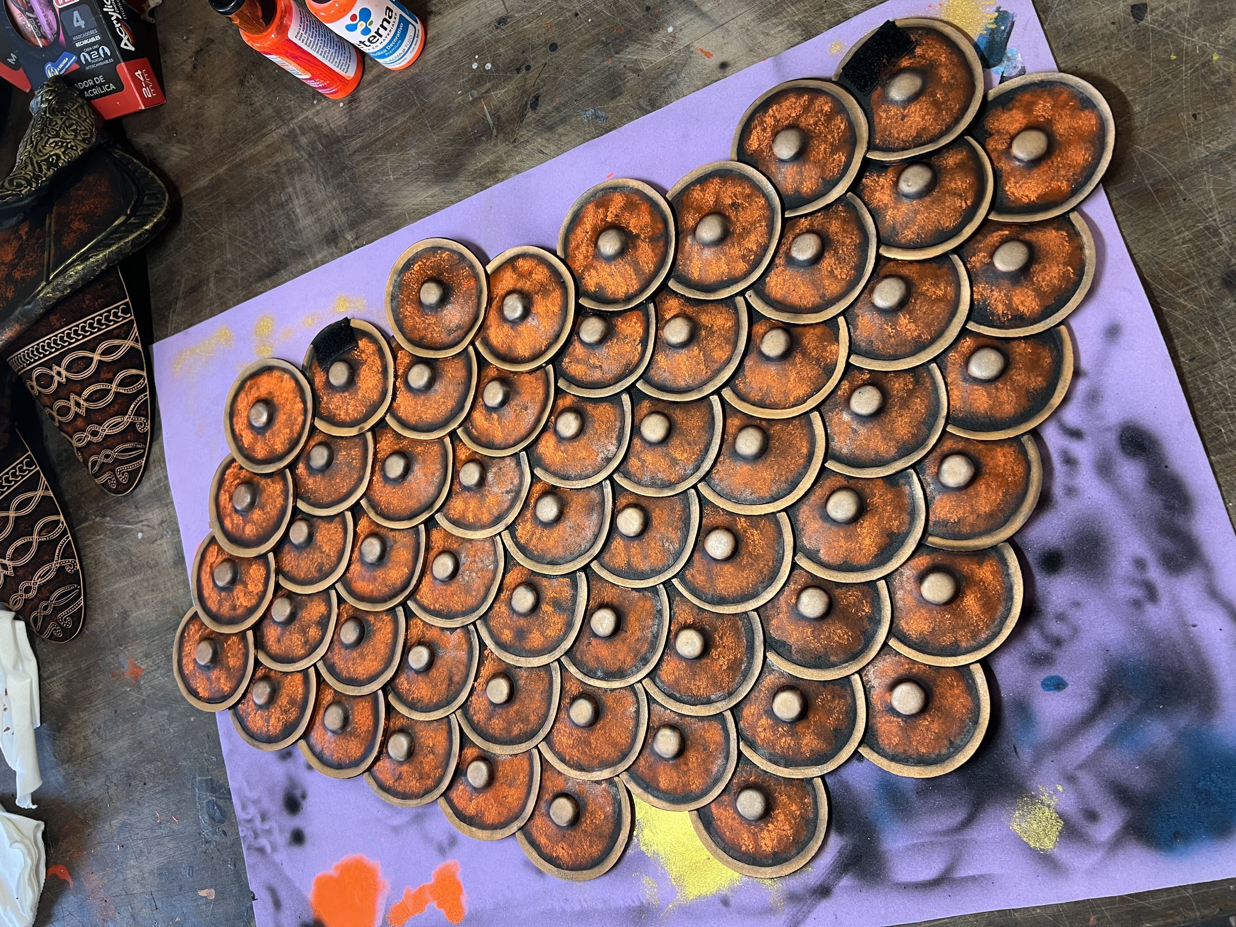 Valkyrie Costume Armor Set DIY Kit 3D print model_13