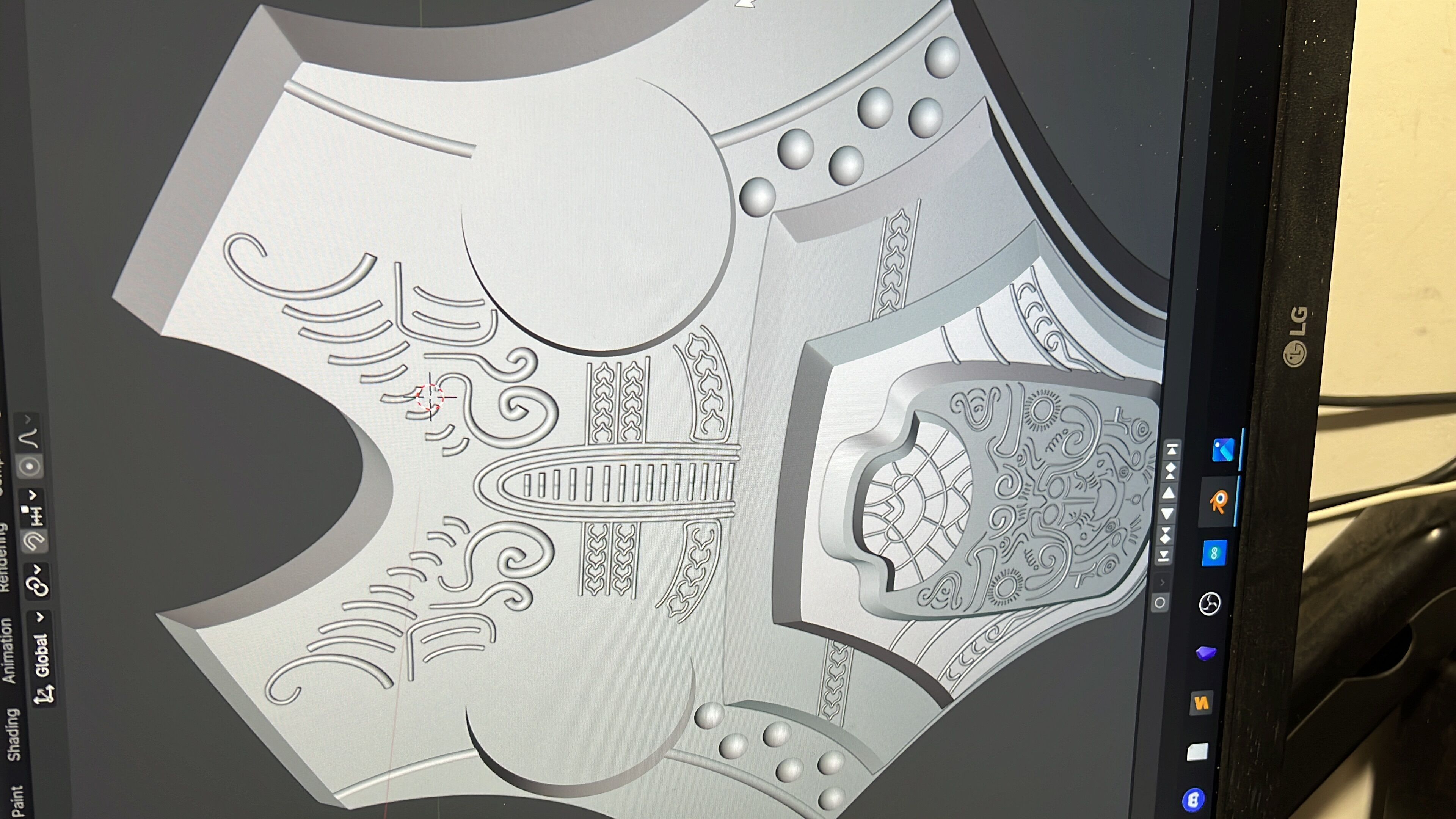 Valkyrie Costume Armor Set DIY Kit 3D print model_4