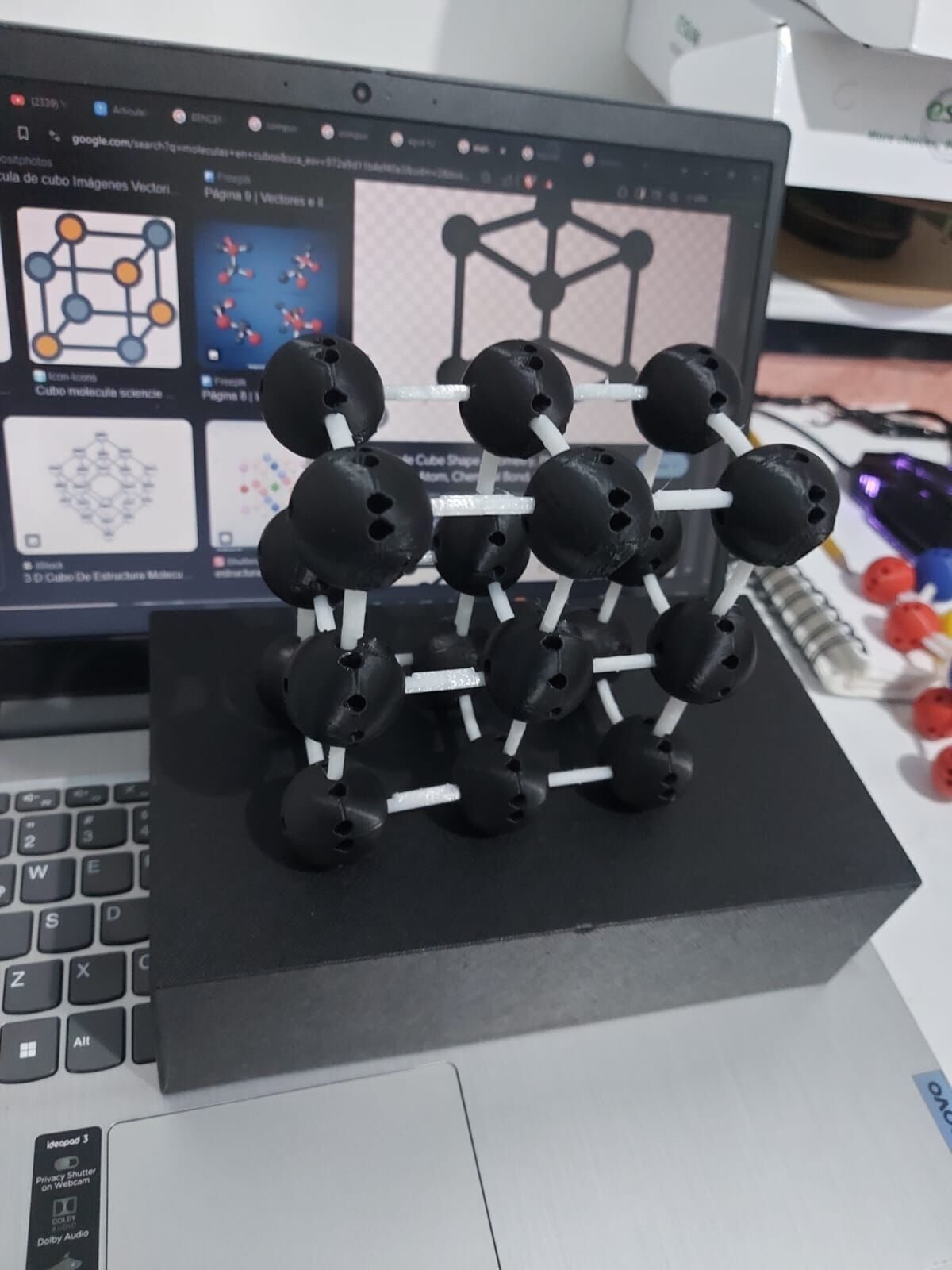 Buildable Biochemical Molecules 3D print model_11