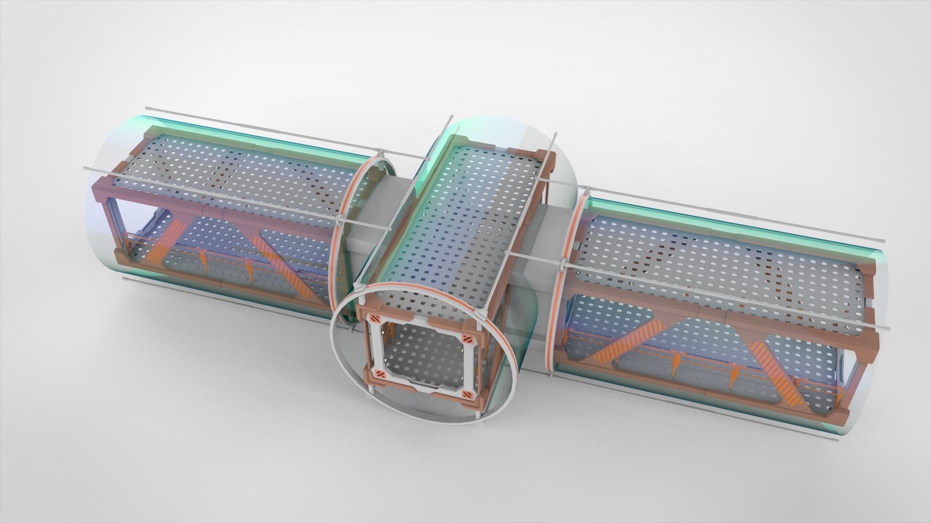 Sci Fi Modular Environment 1 3D model_13