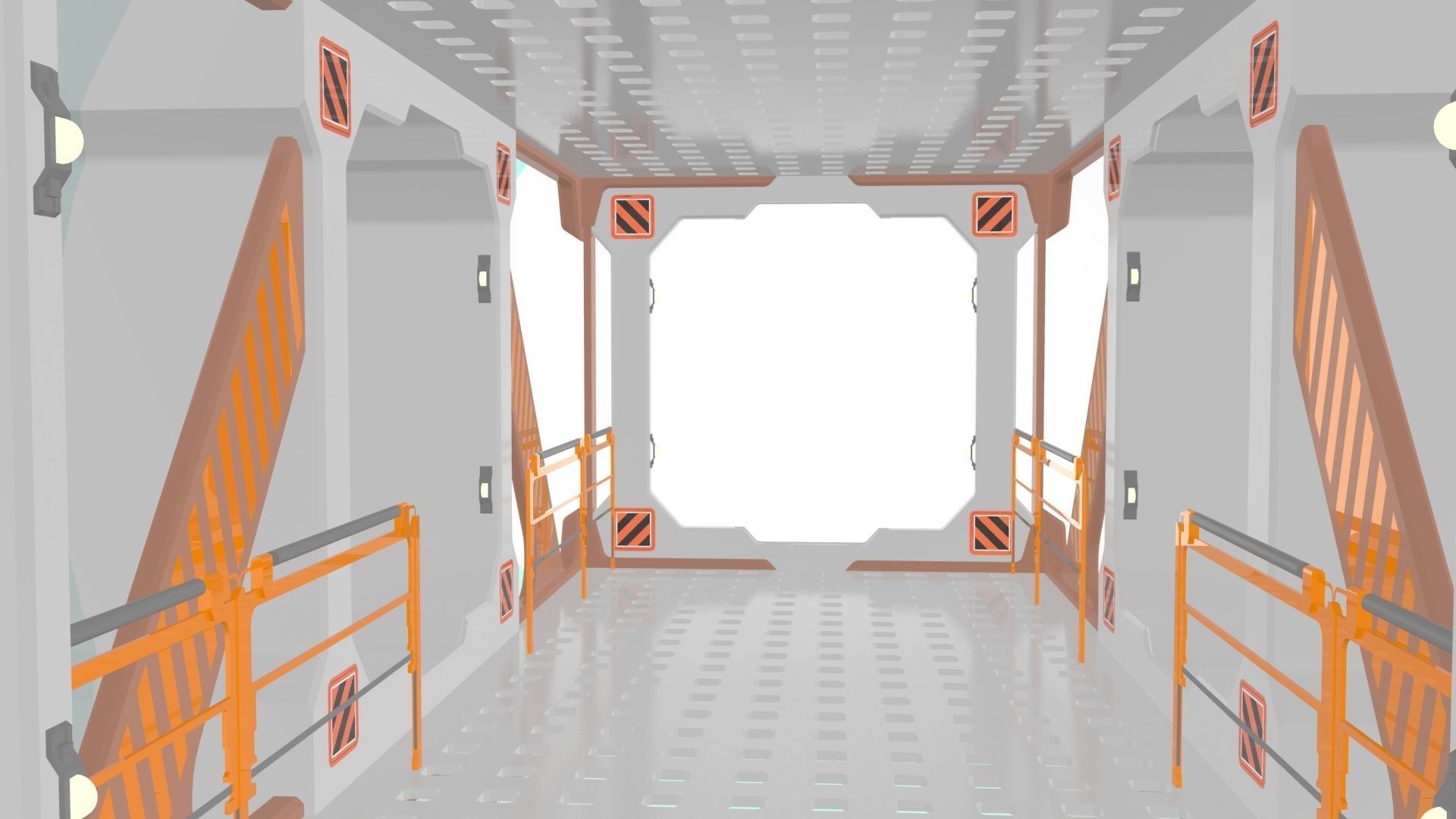 Sci Fi Modular Environment 1 3D model_15