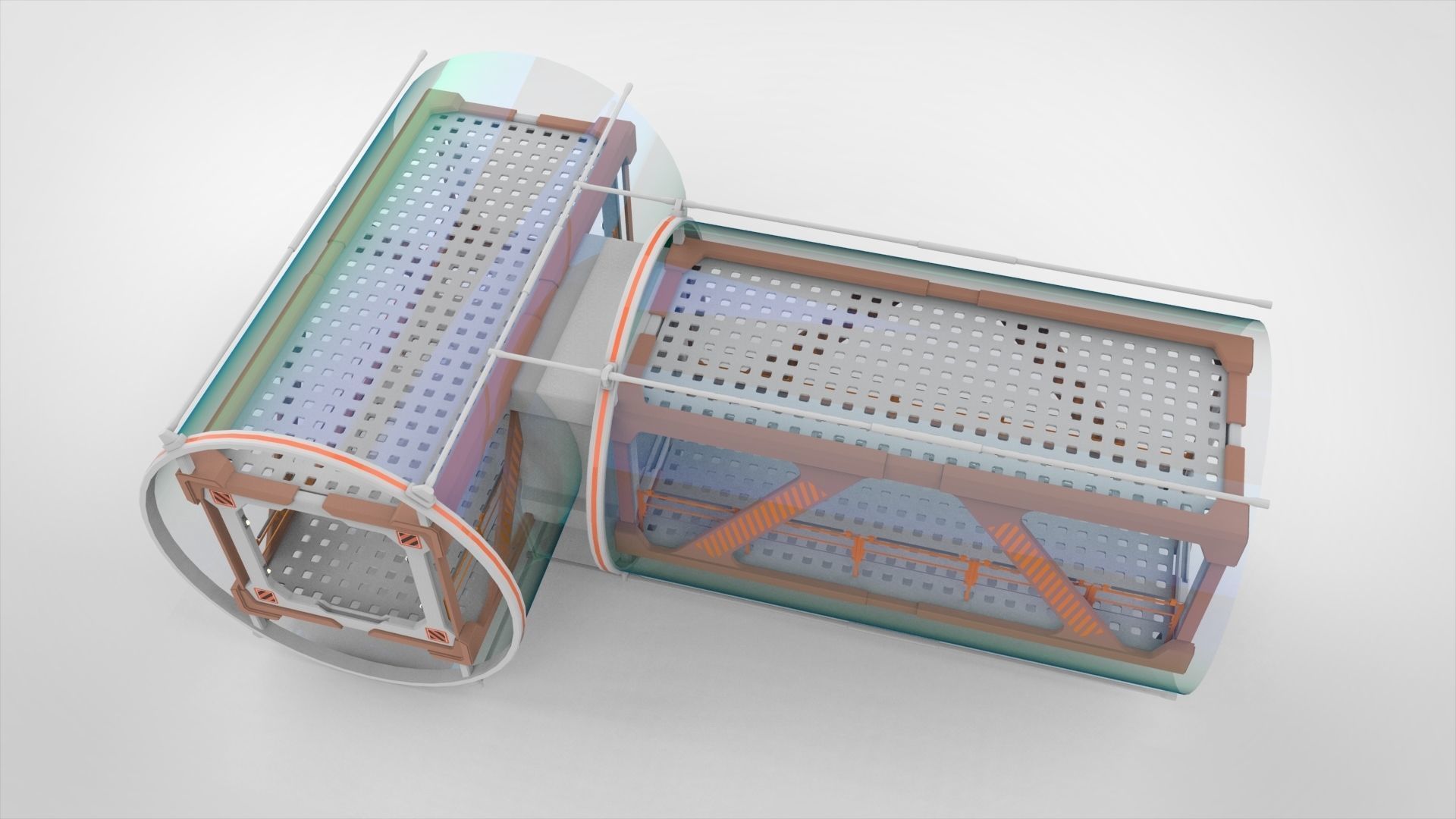 Sci Fi Modular Environment 1 3D model_9