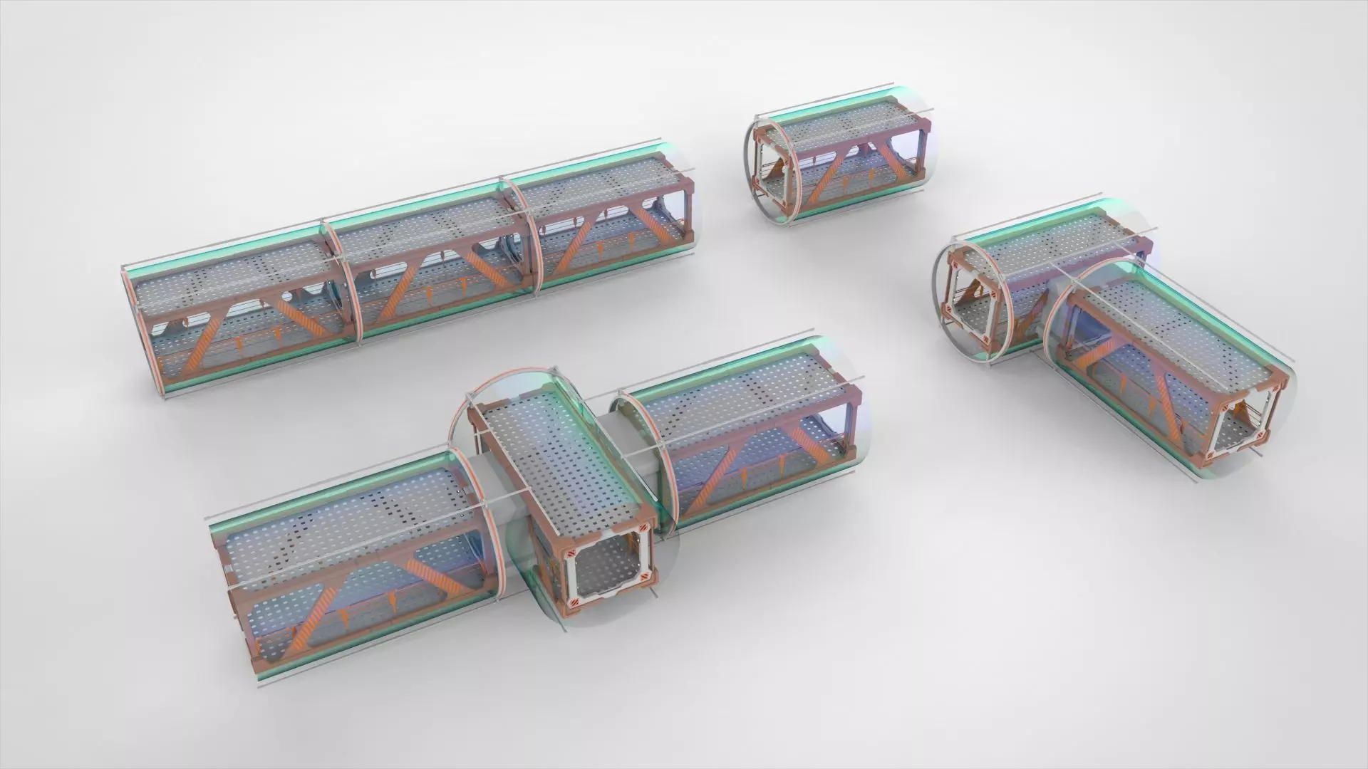 Sci Fi Modular Environment 1 3D model_0