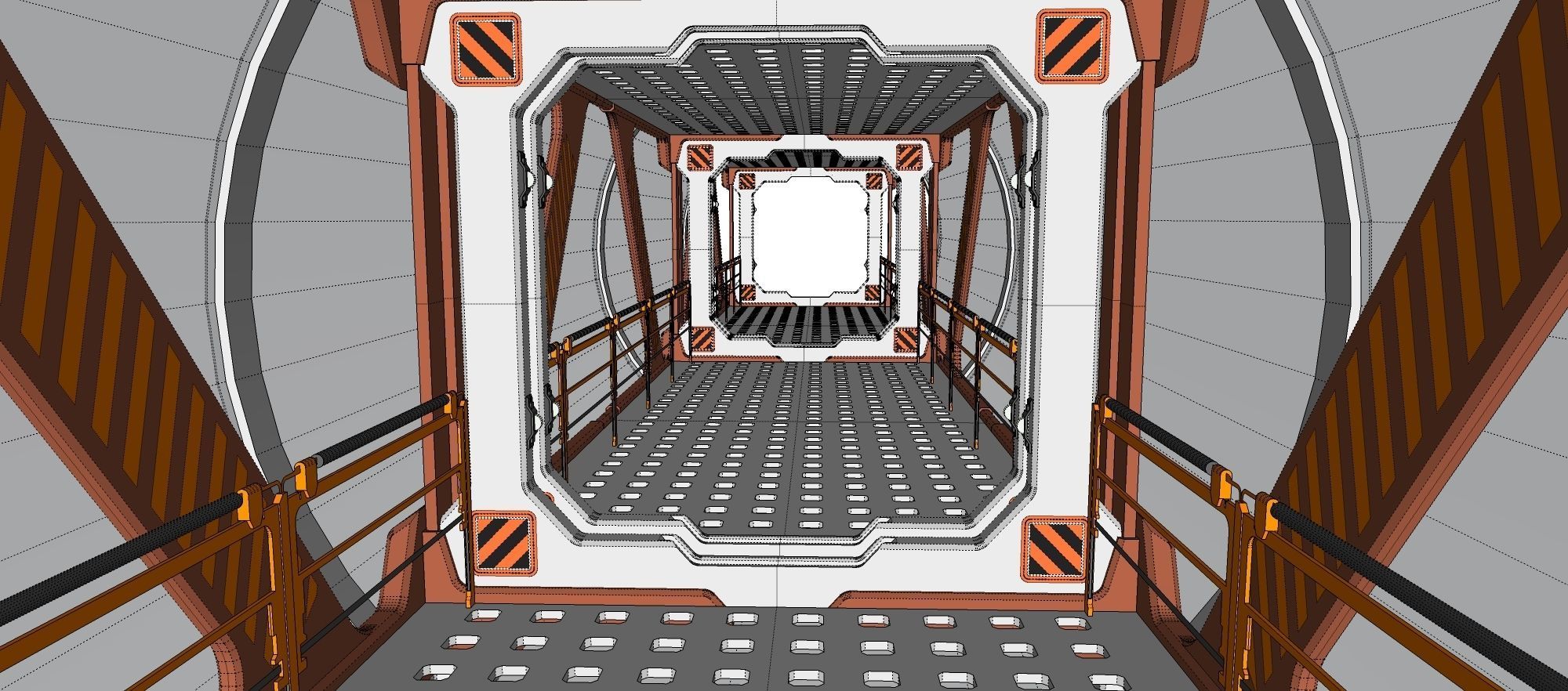 Sci Fi Modular Environment 1 3D model_21