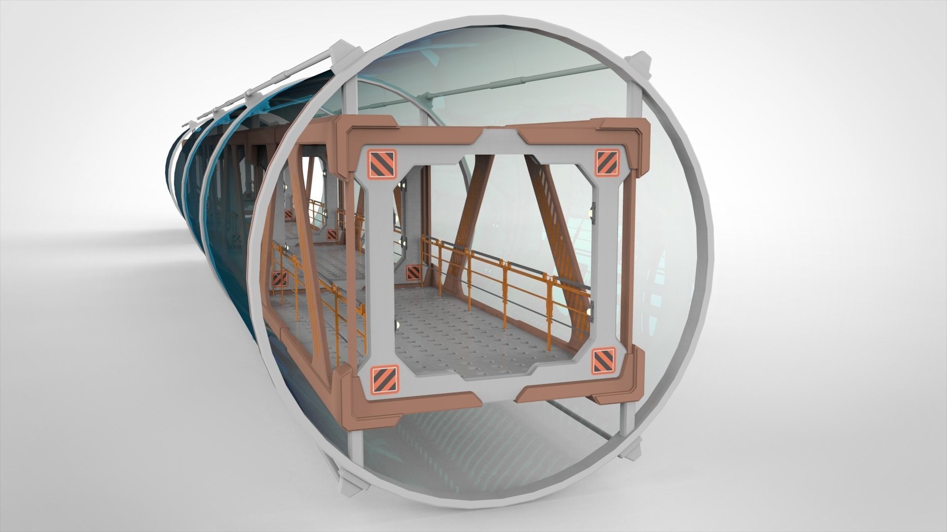 Sci Fi Modular Environment 1 3D model_3