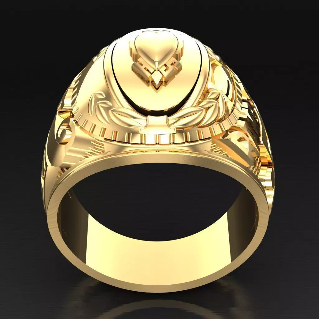 Luxury Men Rings Designs 6MR086 3D print model