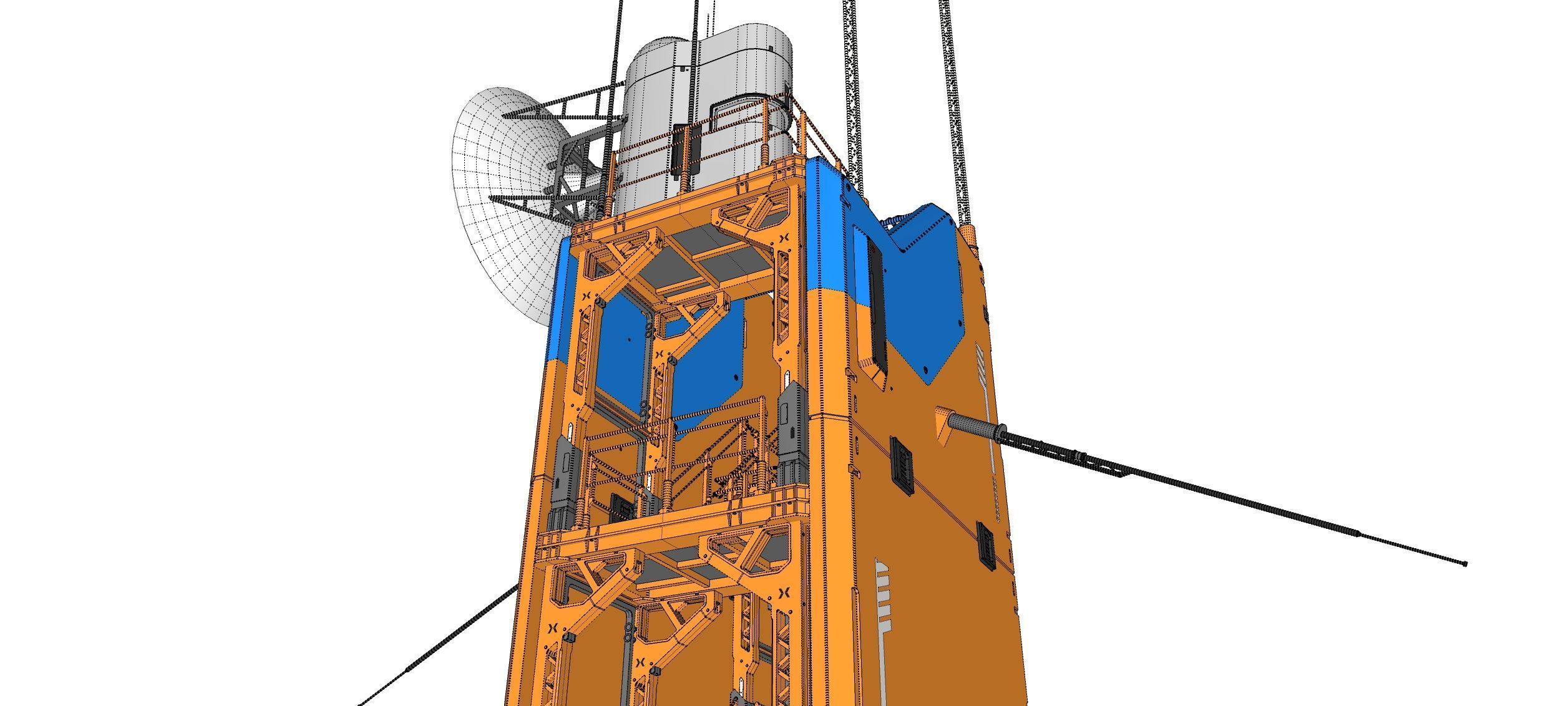 Sci fi tower 1 3D model_25