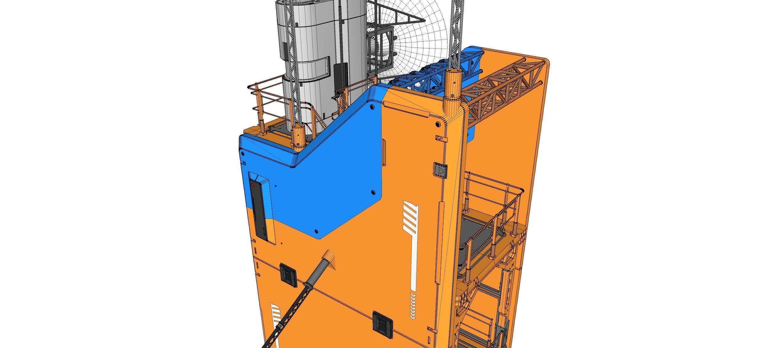 Sci fi tower 1 3D model_27