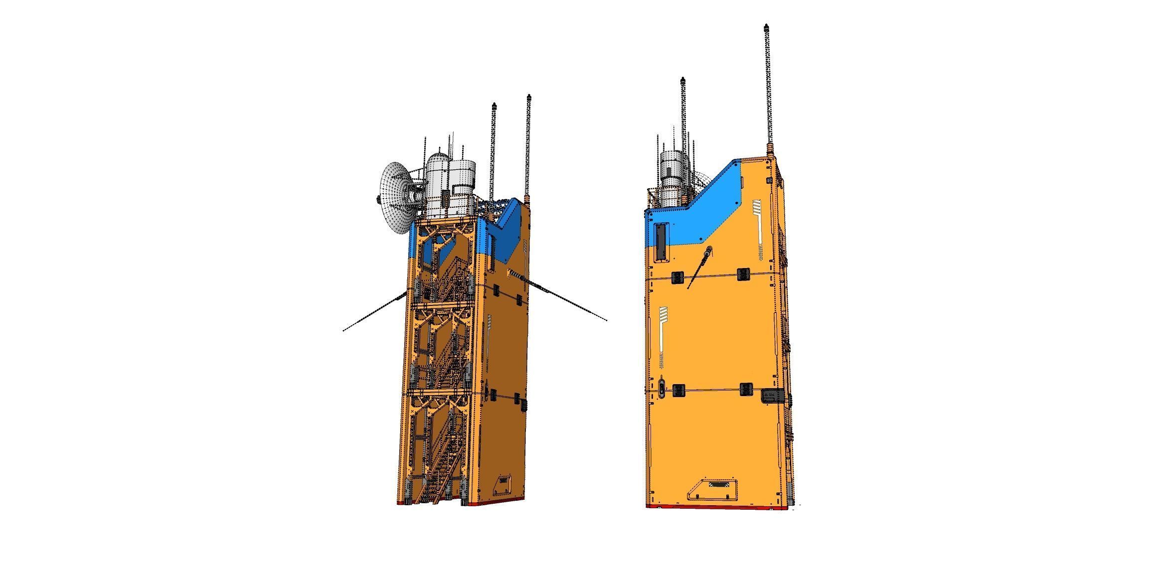 Sci fi tower 1 3D model_21