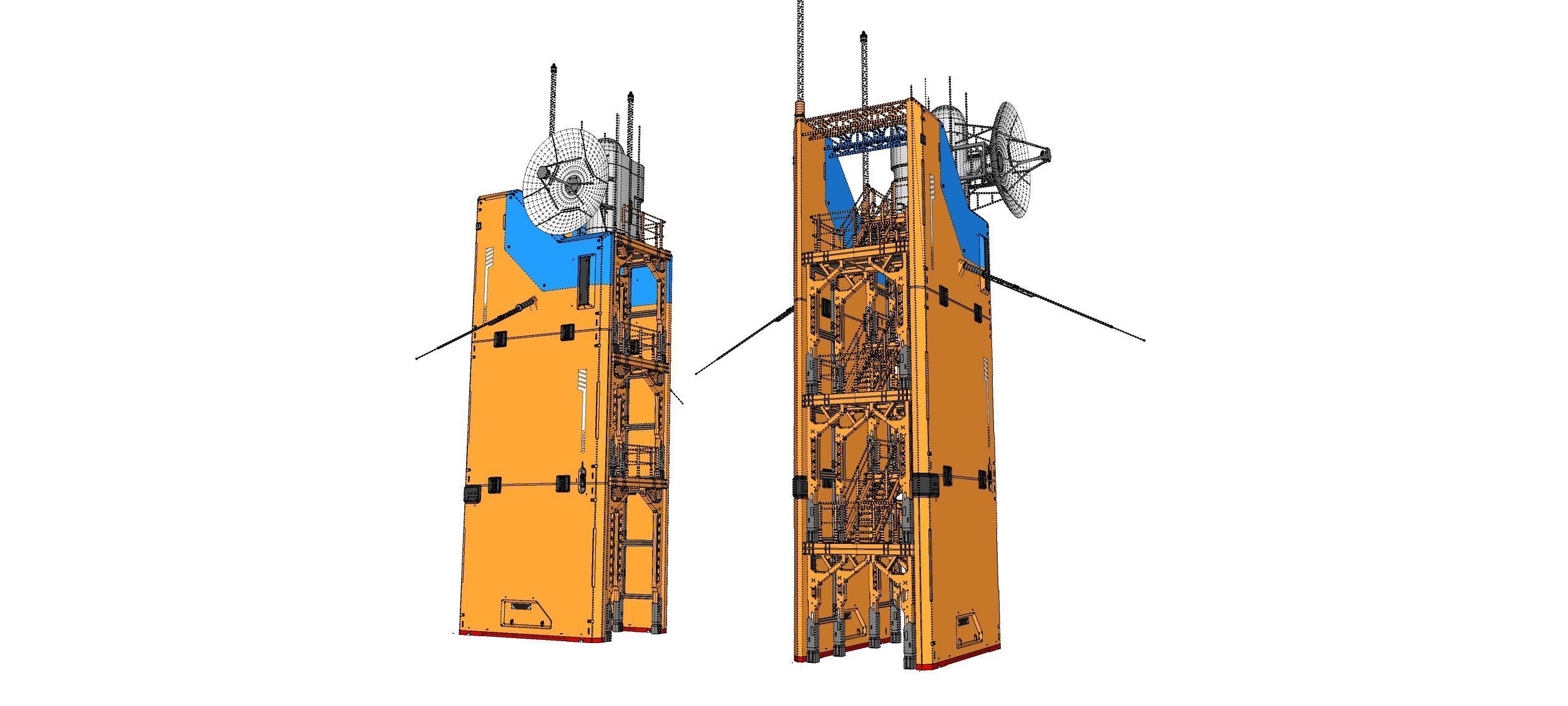 Sci fi tower 1 3D model_22