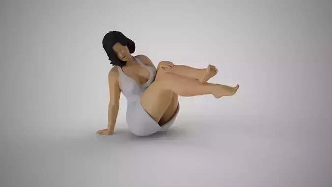 Woman Having Fun