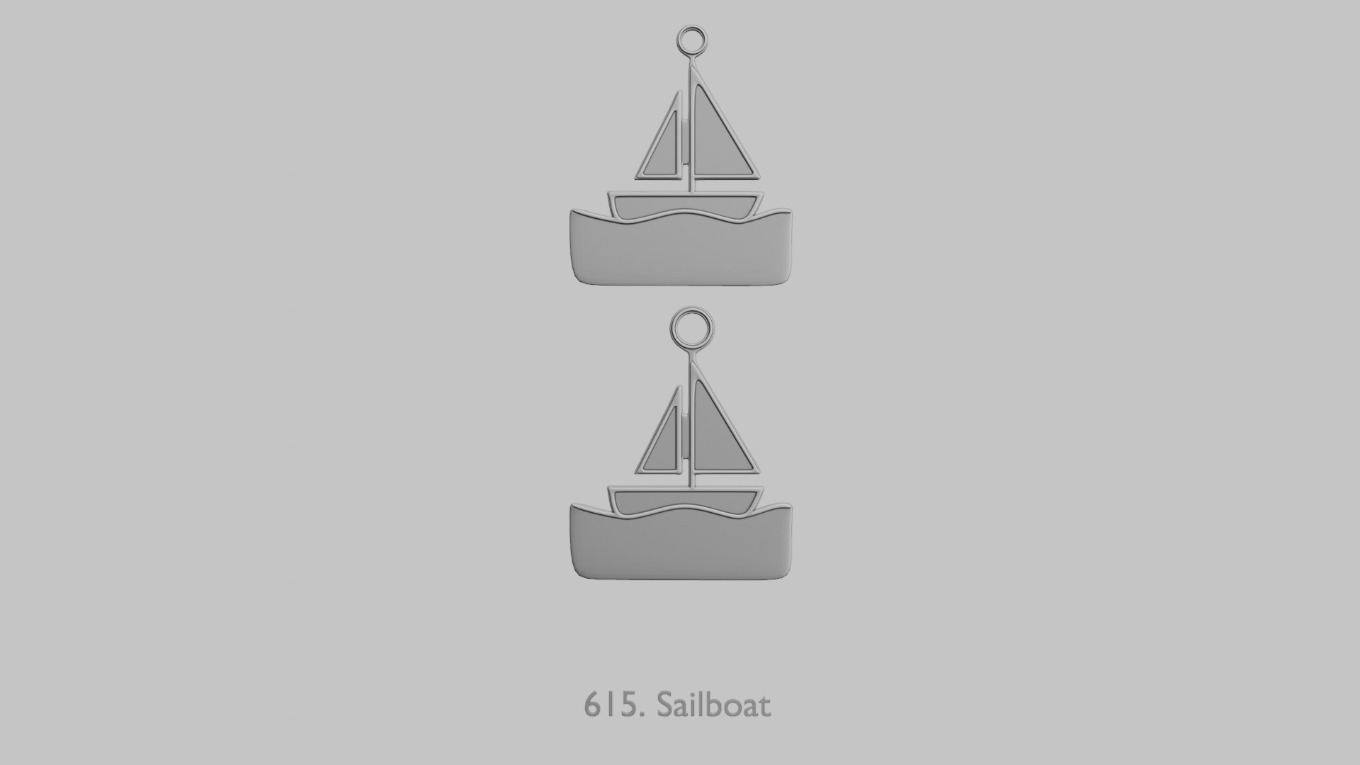 Vehicles Ships and Watercraft Pendant Pack Original Blend 3D print model_3