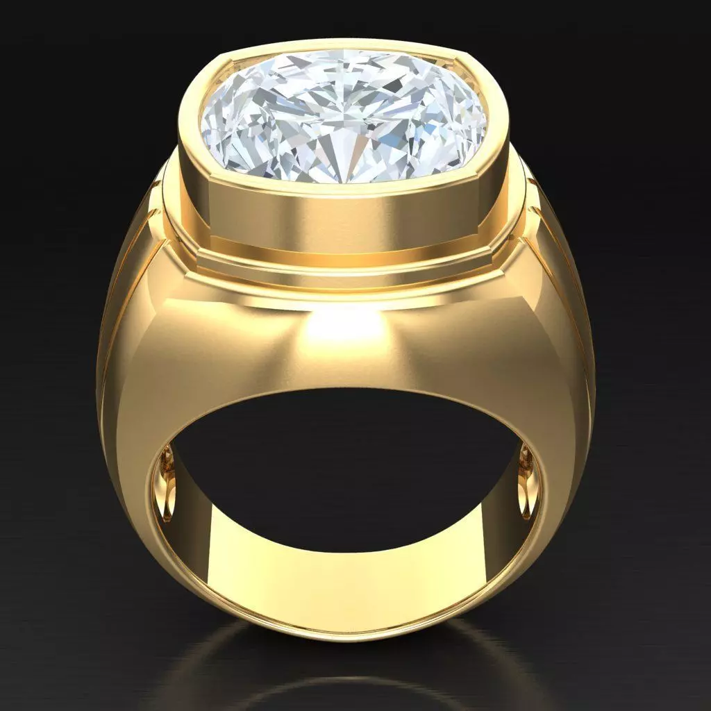 Luxury Men Rings Designs 6MR056 3D print model