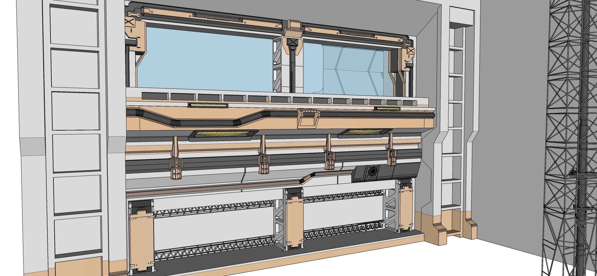 Complex 4 3D model_45