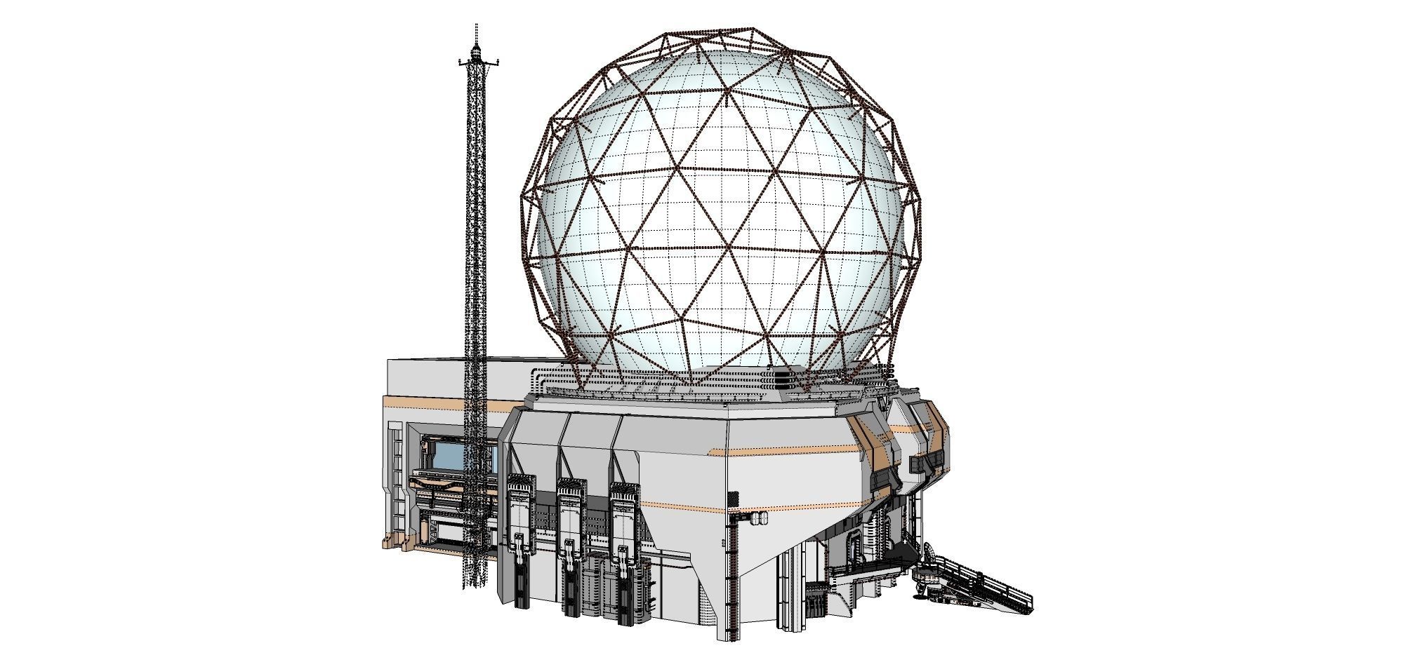 Complex 4 3D model_42