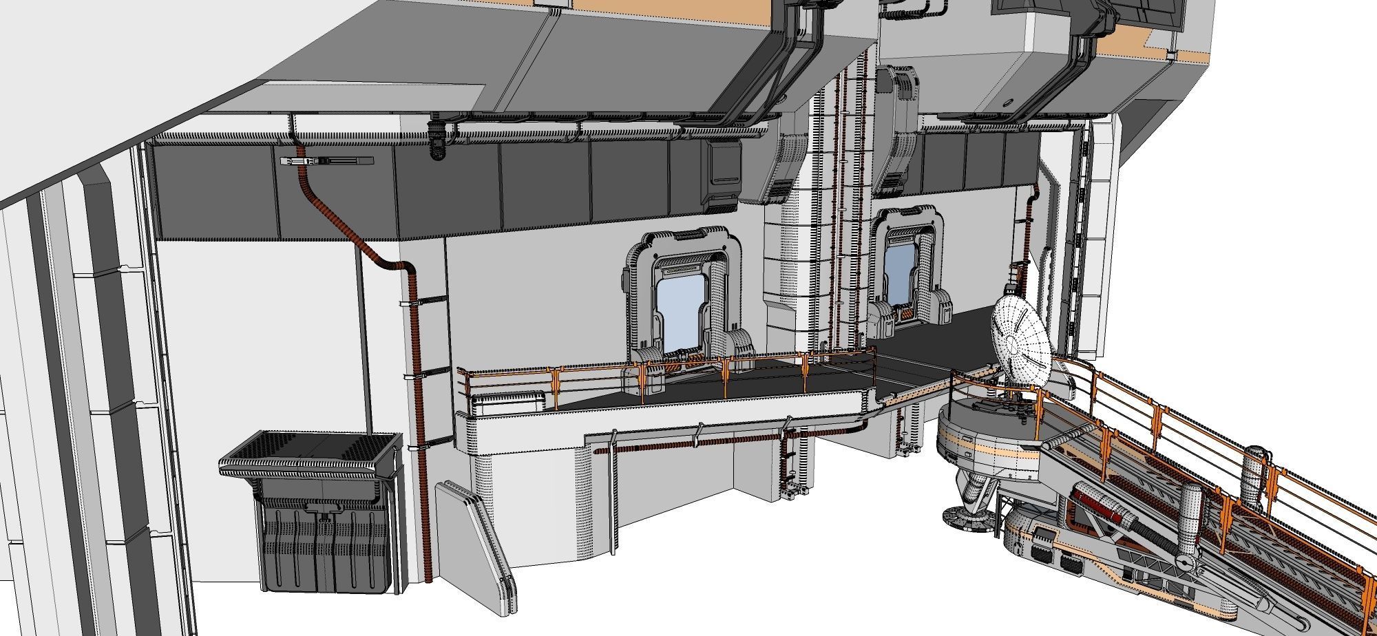 Complex 4 3D model_50