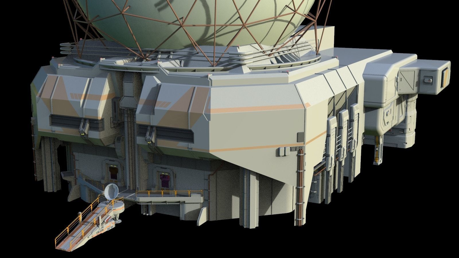 Complex 4 3D model_3