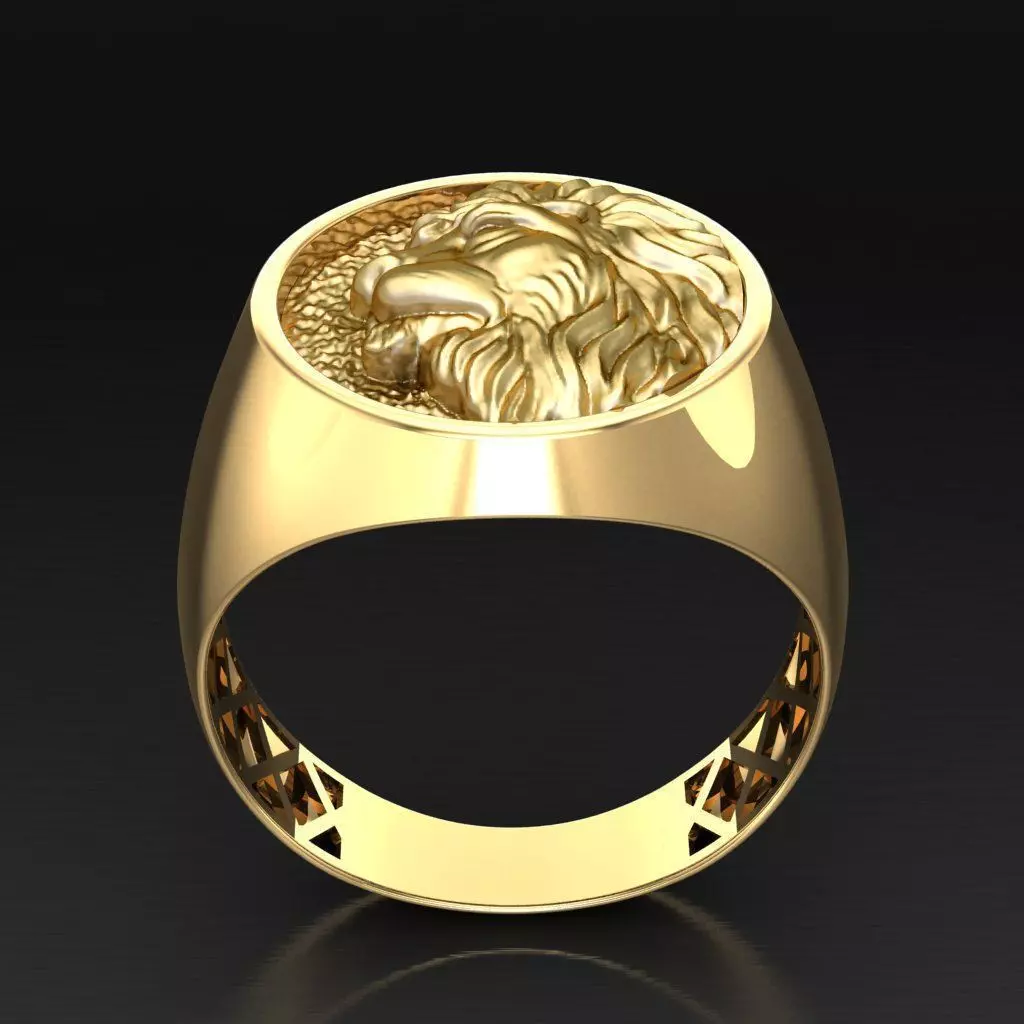 Luxury Men Rings Designs 6MR023 3D print model