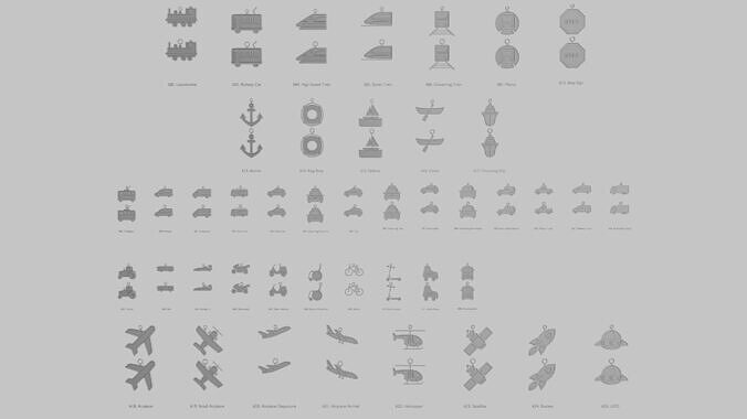 Vehicles Pendants Megapack Original Blend STL Collection 3D print model