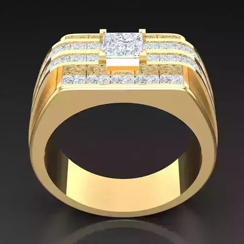 Luxury Men Rings Designs 6MR002