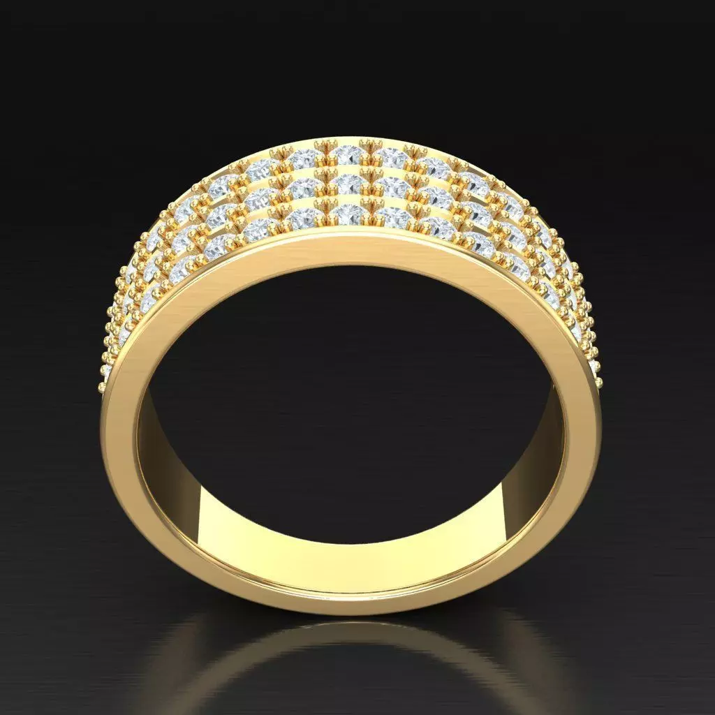 Luxury Men Rings Designs 5MR088 3D print model