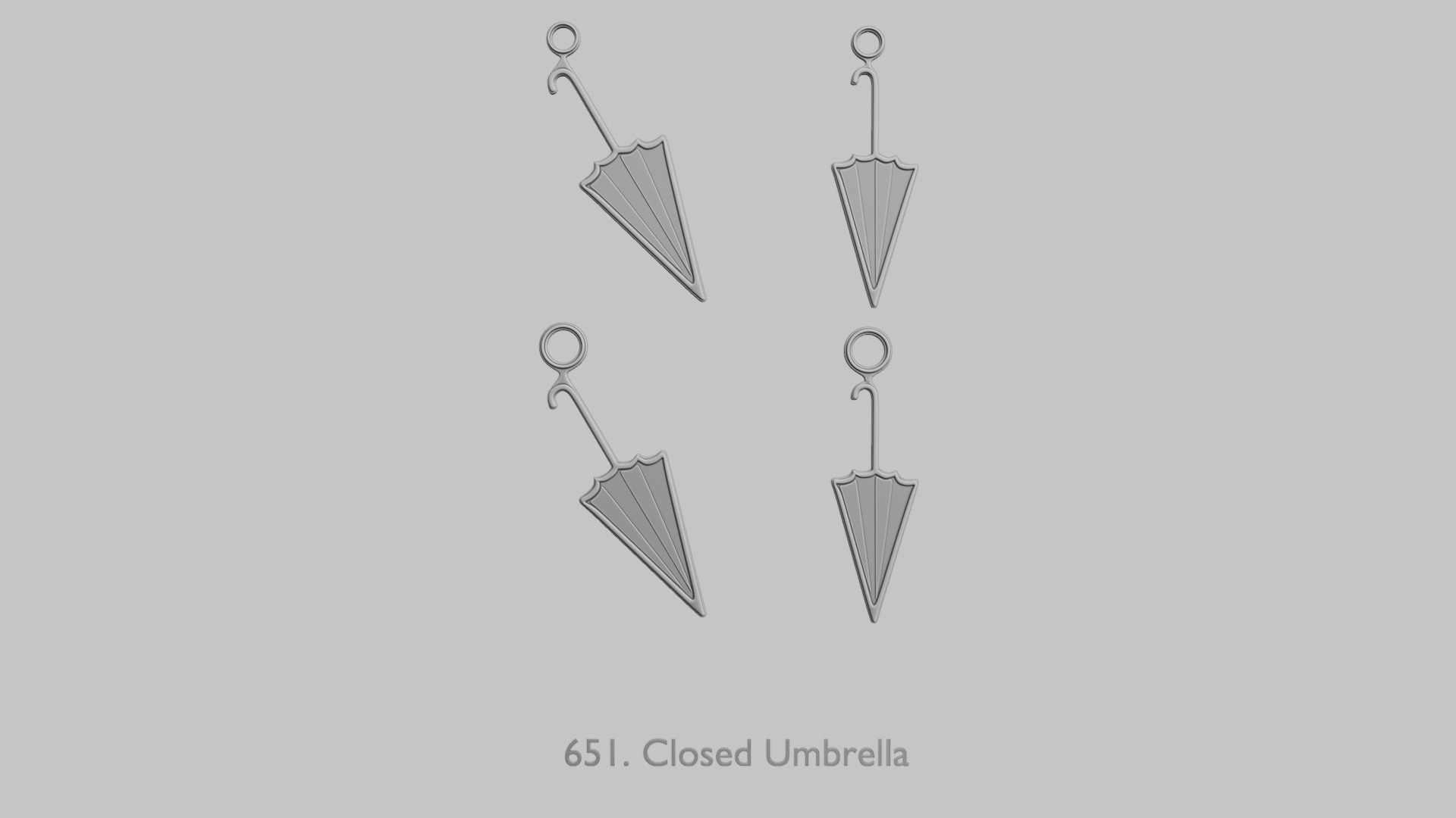 Weather Pendants Original Blend STL Collection 3D print model_10