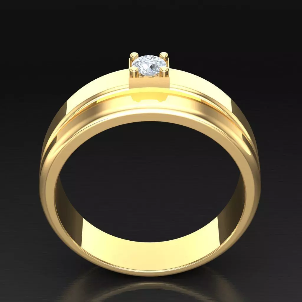 Luxury Men Rings Designs 5MR083 3D print model