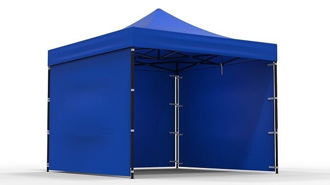 Event Tent 3x3 Modular Pop Up Canopy 3D model