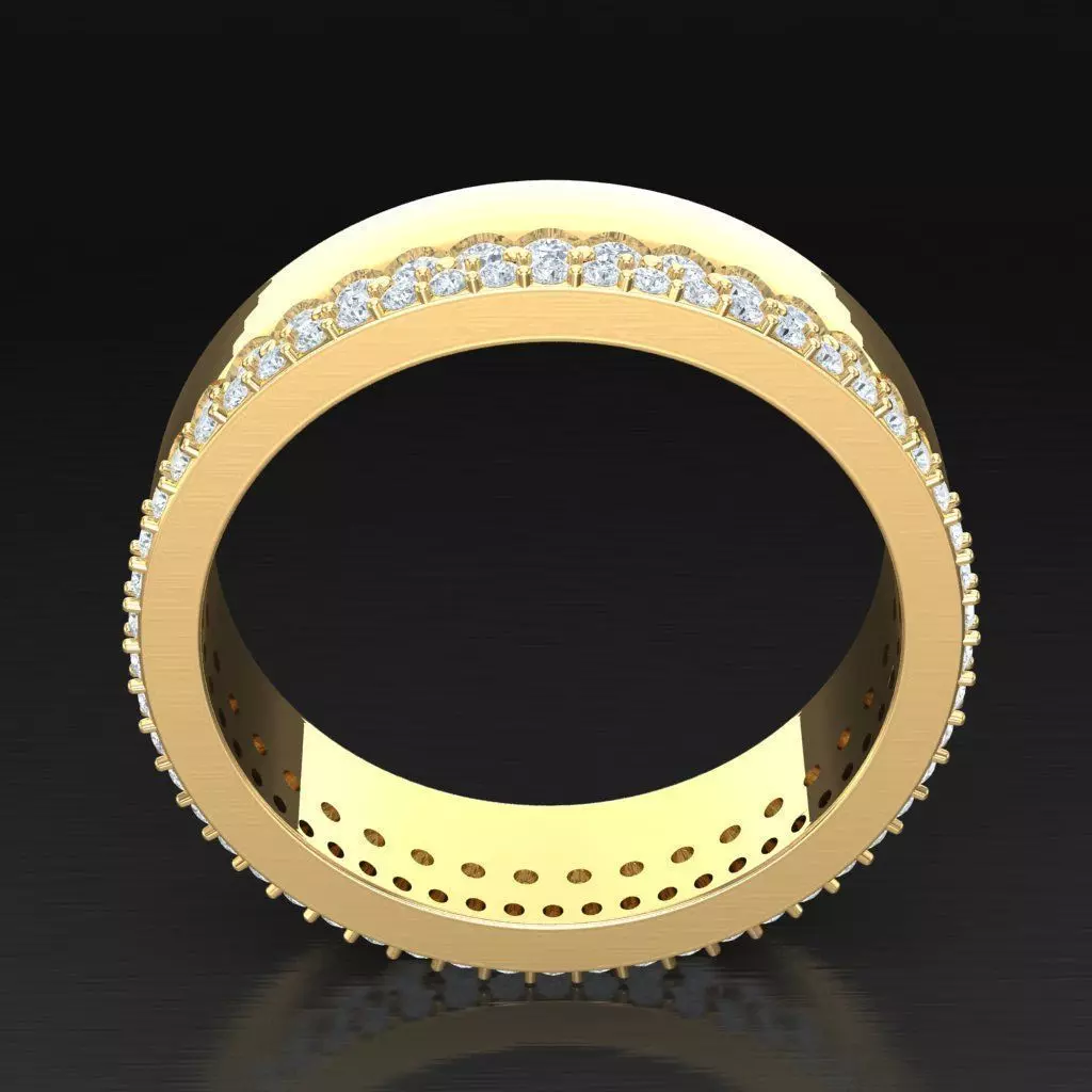 Luxury Men Rings Designs 5MR065 3D print model