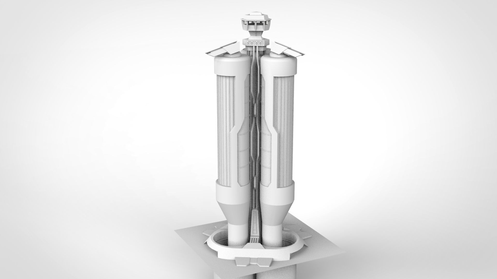 Sci Fi Modular Environment 6 3D model_4