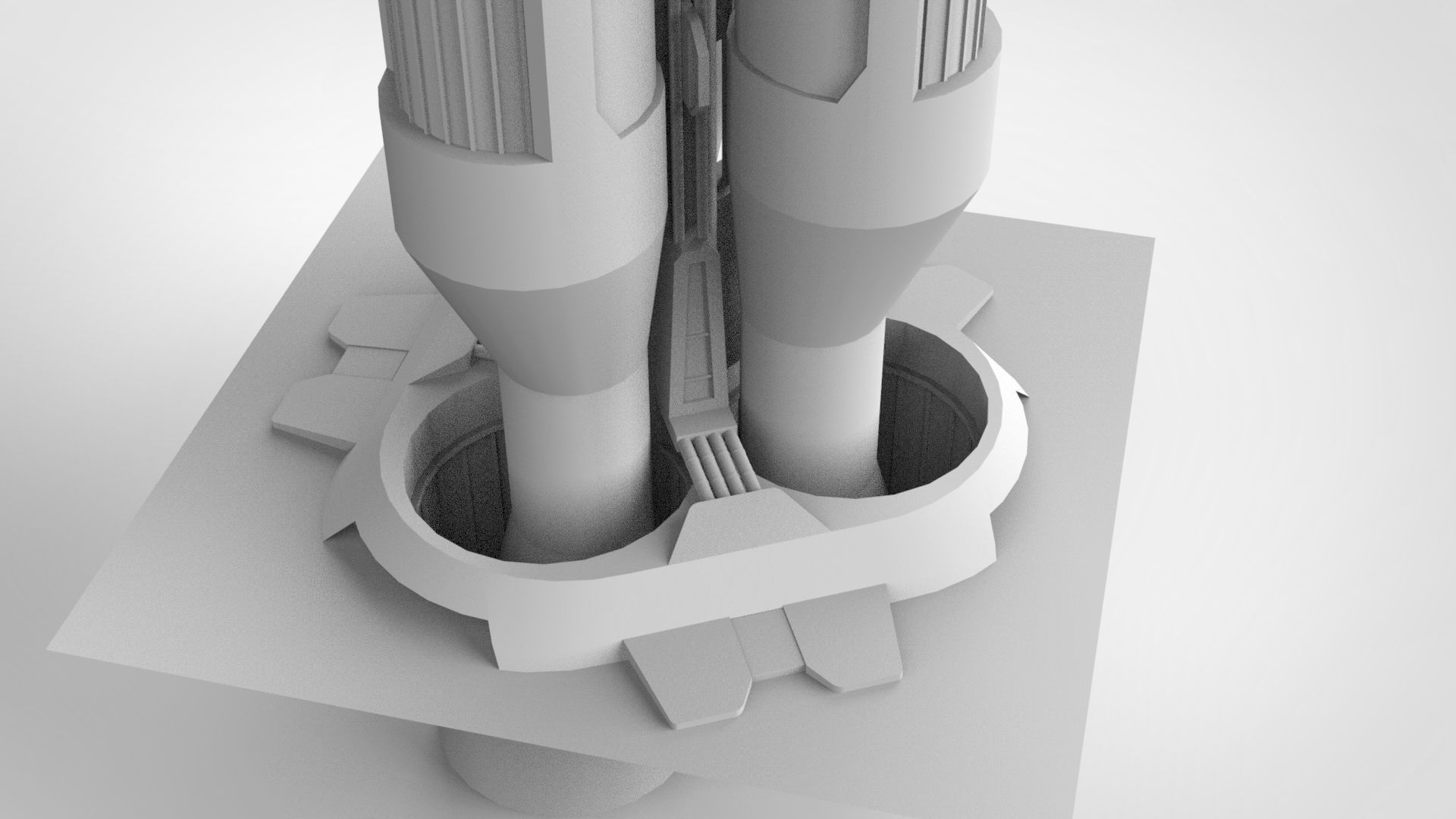 Sci Fi Modular Environment 6 3D model_9