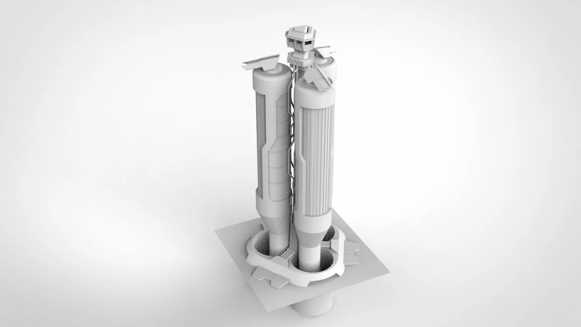 Sci Fi Modular Environment 6 3D model_0