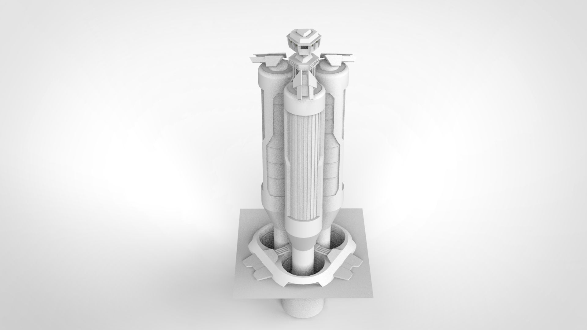 Sci Fi Modular Environment 6 3D model_2