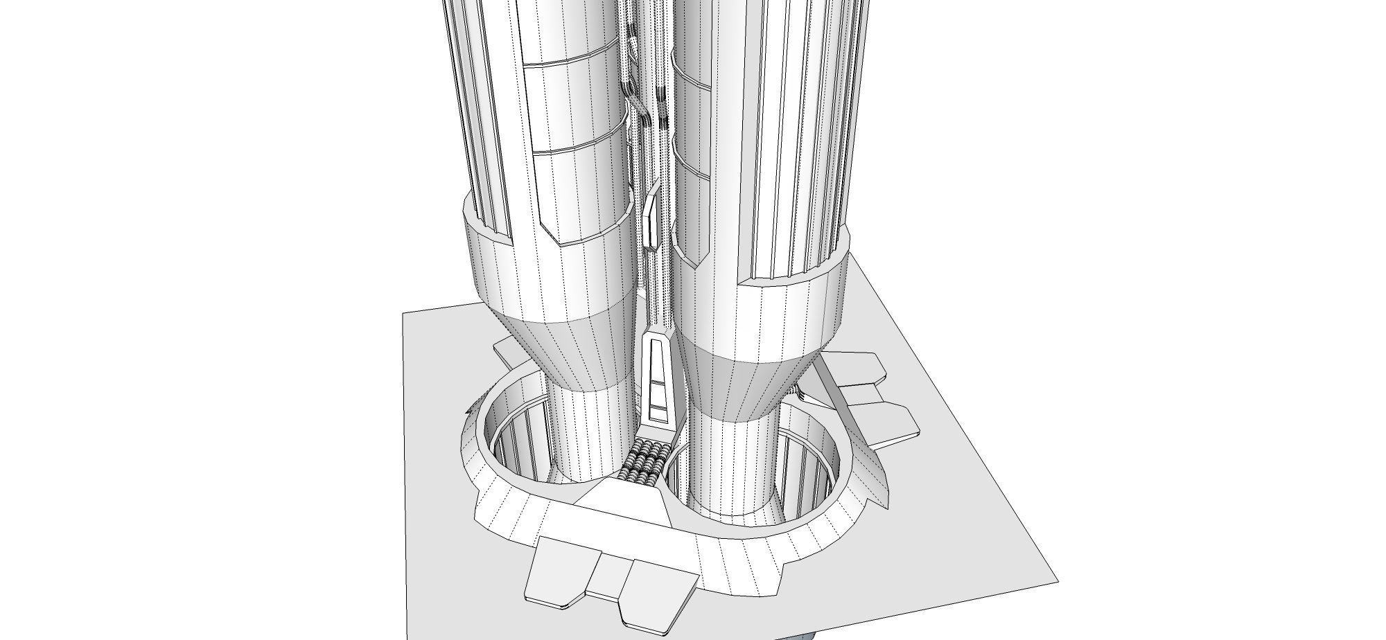 Sci Fi Modular Environment 6 3D model_16
