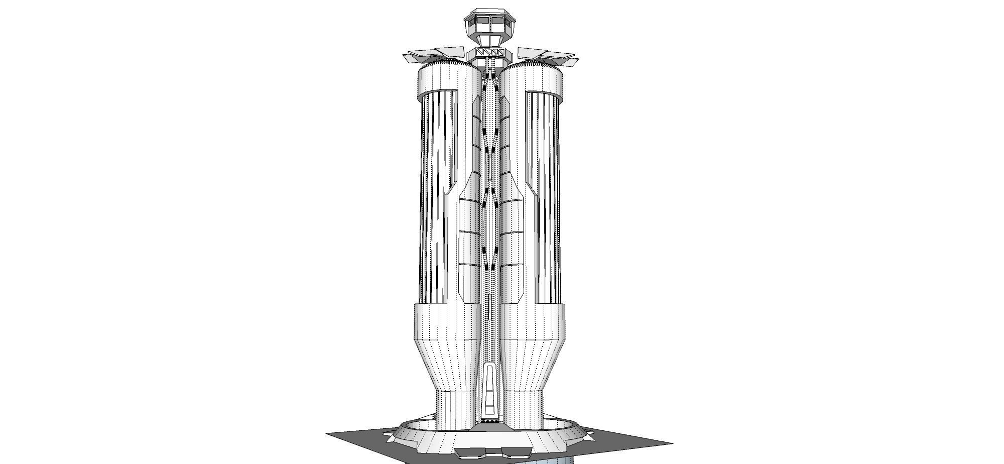 Sci Fi Modular Environment 6 3D model_15