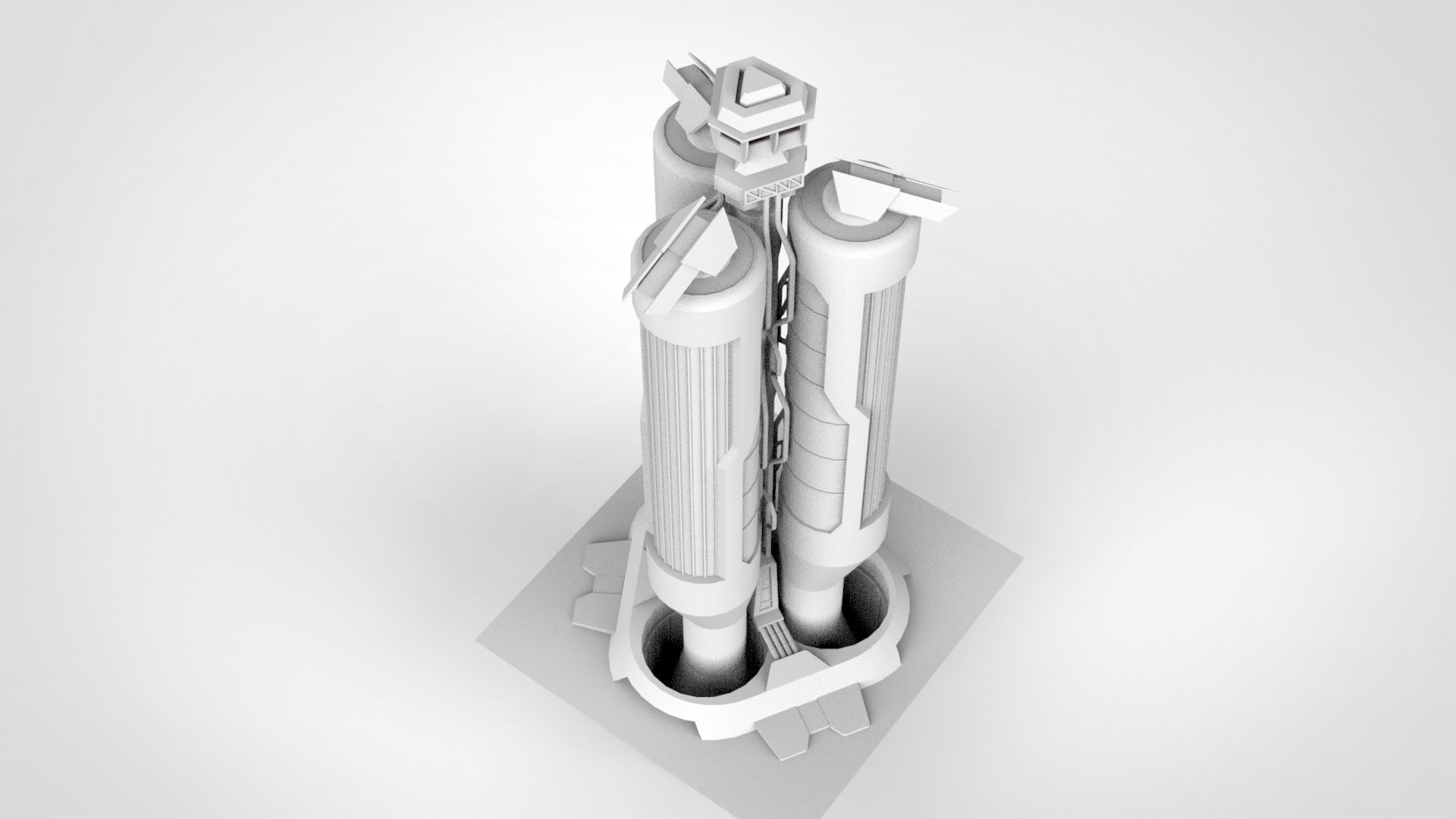 Sci Fi Modular Environment 6 3D model_3