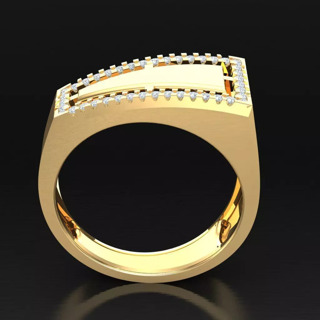 Luxury Men Rings Designs 5MR045 3D print model