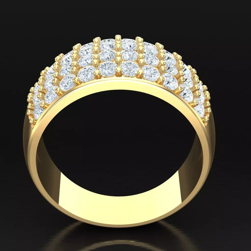 Luxury Men Rings Designs 5MR039 3D print model