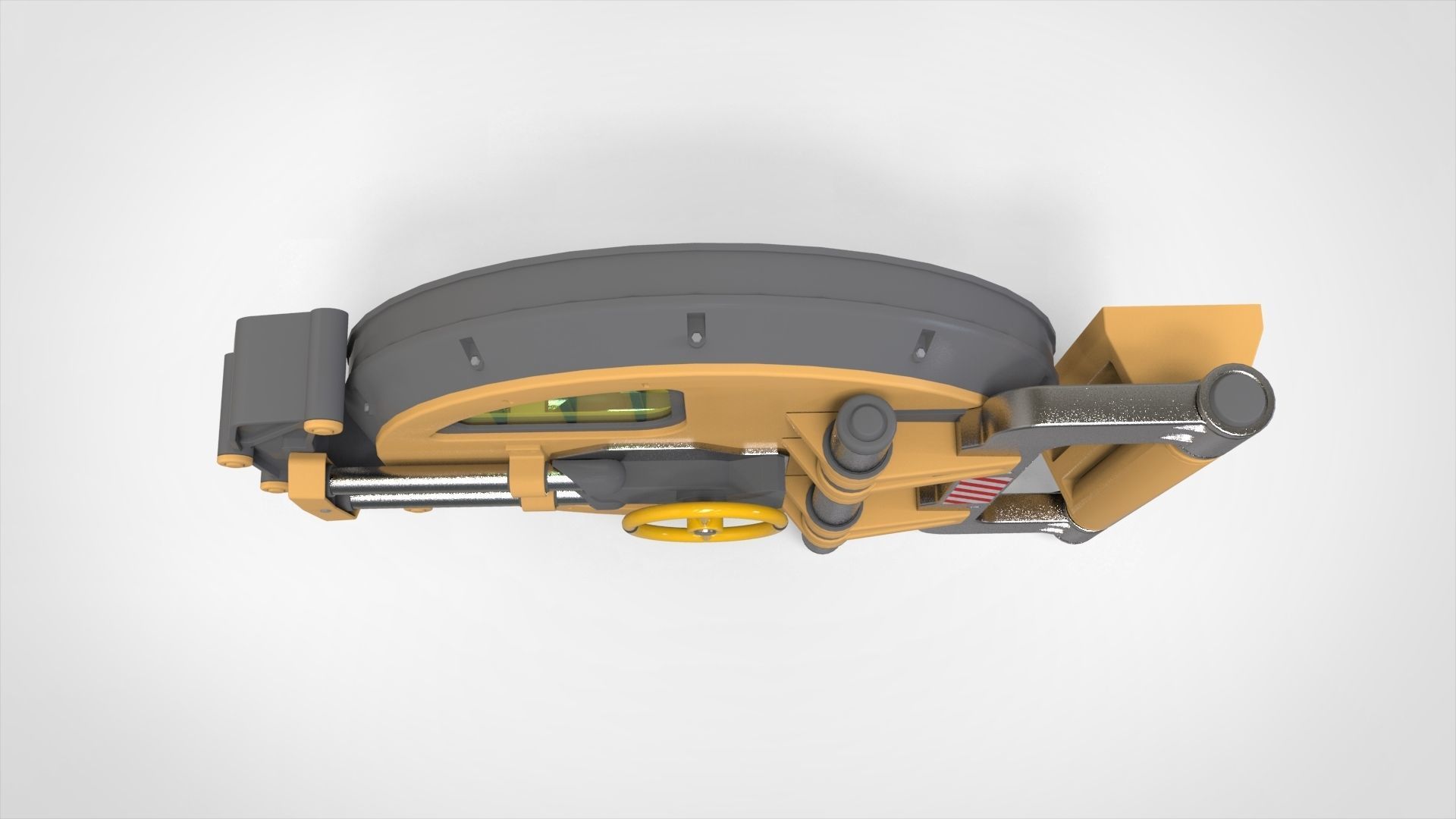 sci fi hatch 1 3D model_6